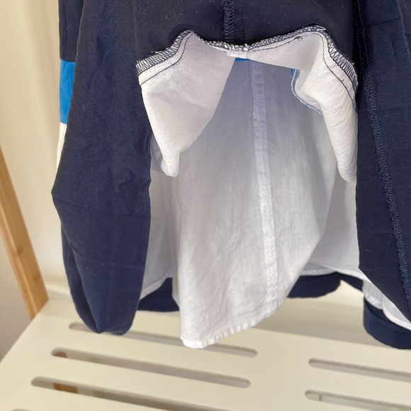 🌷2 for $20🌷 REVIEW navy striped day dress with white belt - Picture 11 of 15